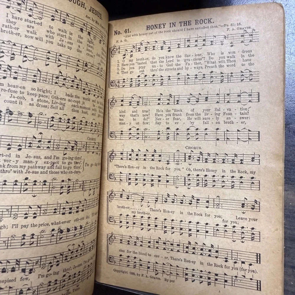 Living Water Songs No 2 Hymnal Religious Music Book Mr John T Benson Pentecostal